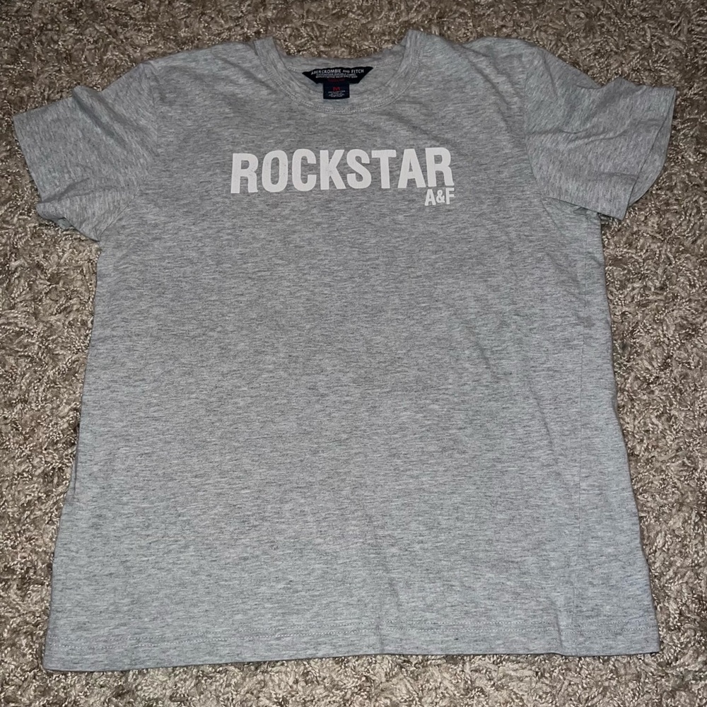 Vintage Women’s Abercrombie & Fitch “Rockstar” T-Shirt Sz M